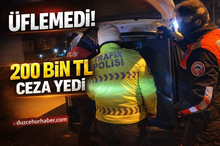 Bolu'da ş&uuml;phe &uuml;zerine durdurulan ehliyetsiz s&uuml;r&uuml;c&uuml;n&uuml;n &uuml;zerinden uyuşturucu &ccedil;ıktı