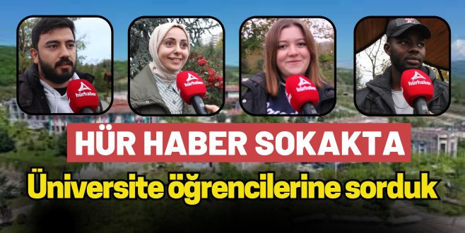 Üniversite öğrencilerine sorduk Hem vize haftasını hem Düzce’yi değerlendirdiler