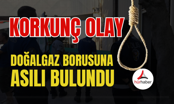 Kocaeli Körfez olay 52 yaşındaki adam doğalgaz borusuna asılı bulundu!