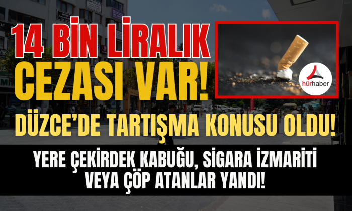 14 bin liralık çöp cezası vatandaşları ikiye böldü