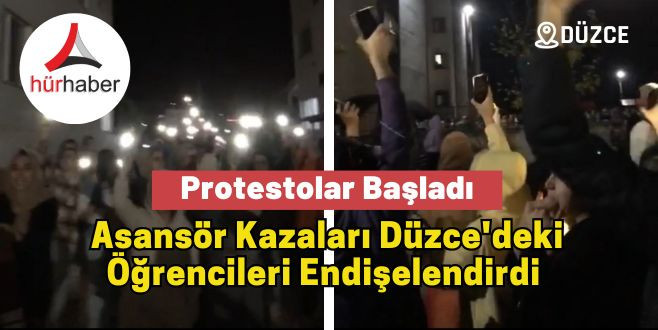 Yurtlarda Yaşanan Asansör Kazaları Düzce'deki Öğrencileri Endişelendiriyor