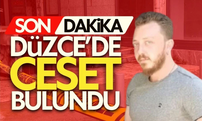 Düzce'de bodrumunda katında ceset bulundu!  